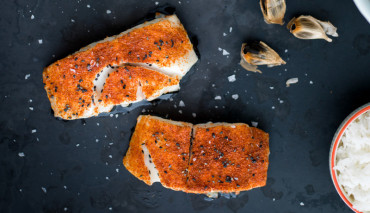Image of Alaska Sablefish with Kale Kimchi