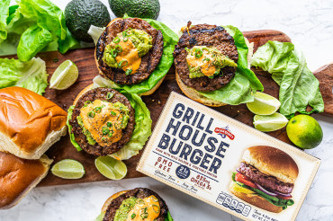 Image of Grill House Burgers with Sriracha & Guacamole