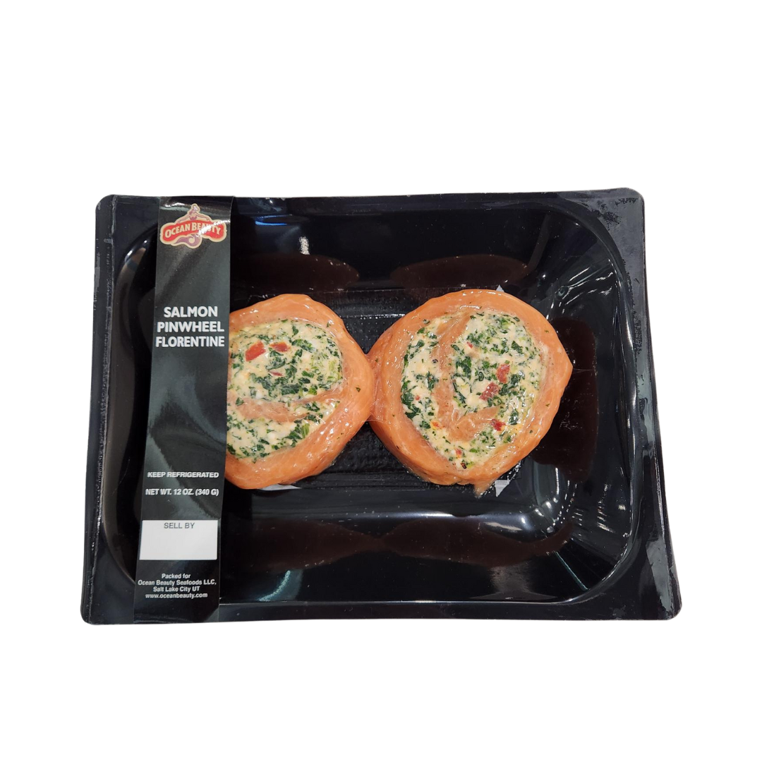 Salmon Pinwheel Florentine 12oz