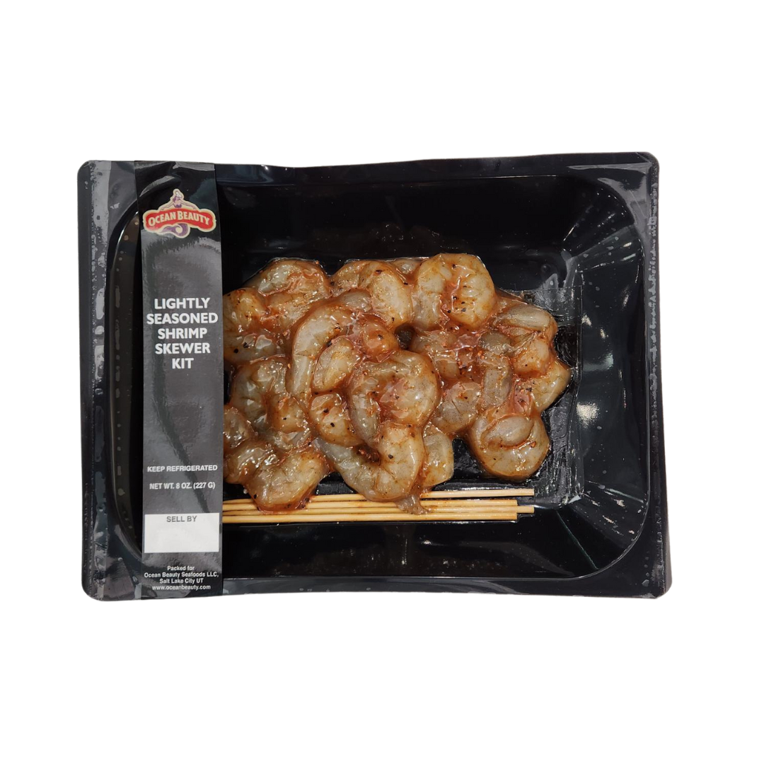 Lightly Seasoned Shrimp Skewer Kit