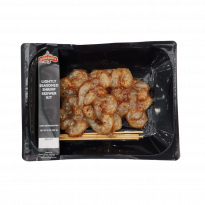 Image of Skin-Pack Lightly Seasoned Shrimp Skewer Kit